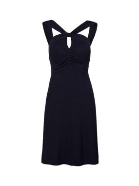 Cabi Navy Strap Tee Dress Size Medium EUC